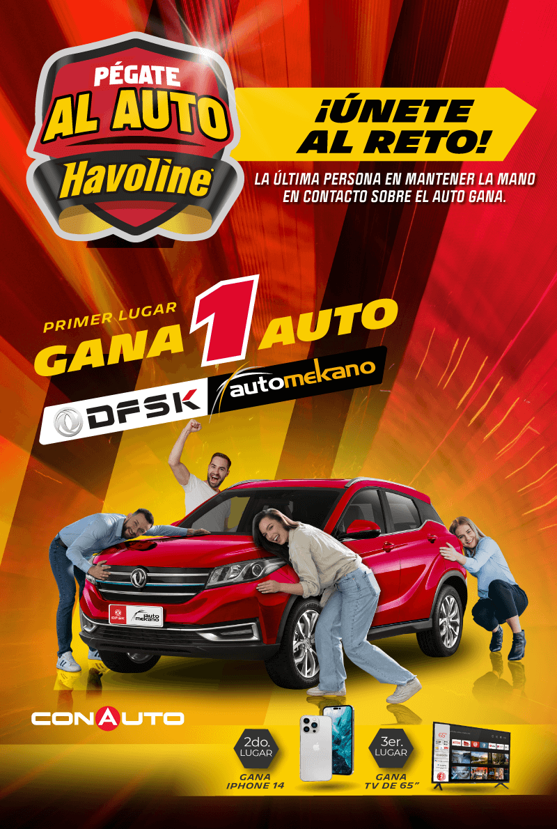 Pégate al auto Havoline
