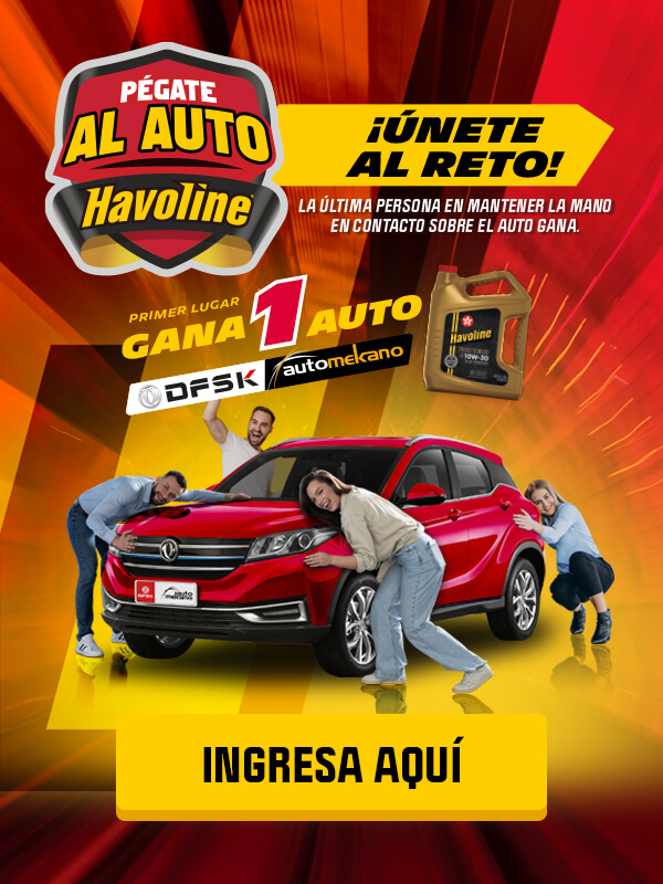 Pégate al auto Havoline